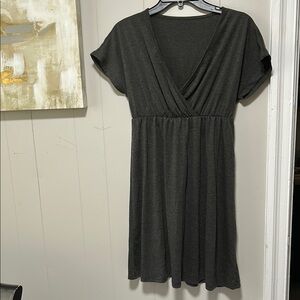 SHEIN Charcoal Mini Dress